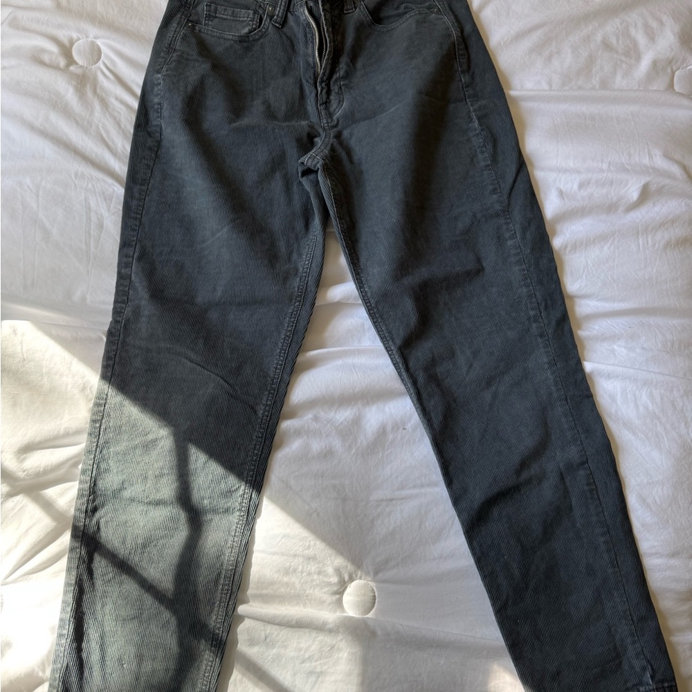 American Eagle Outfitters Charcoal Corduroy